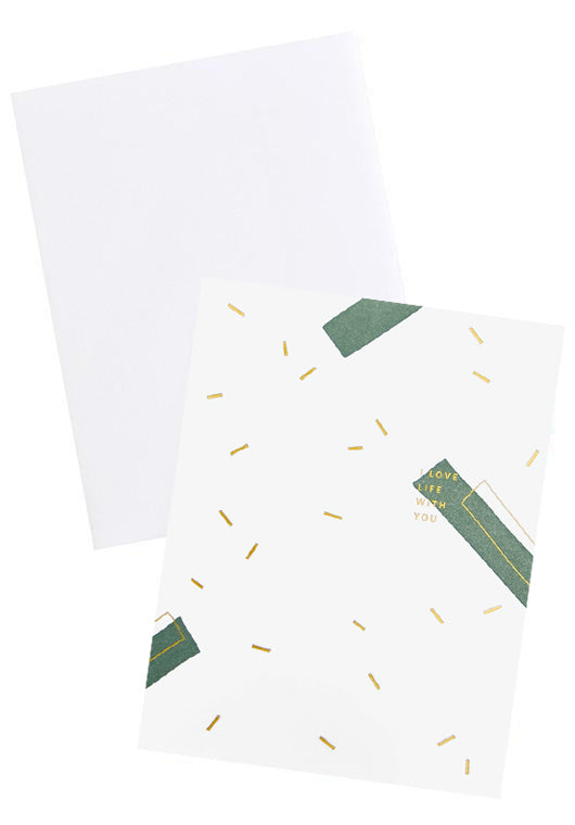 I Love Life With You Card in - LEIF