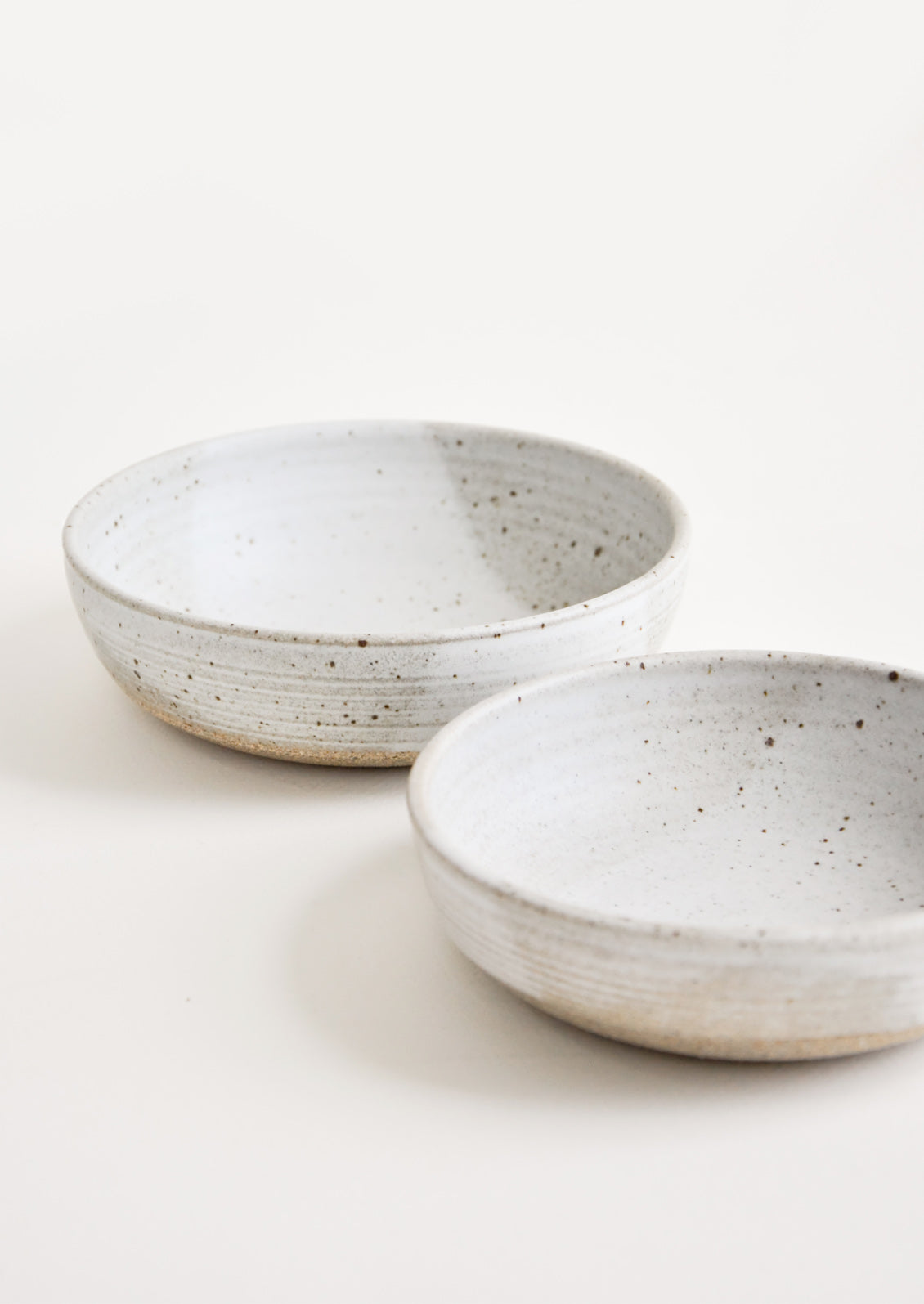 Rustic Ceramic Yogurt Bowl in Matte Grey - LEIF