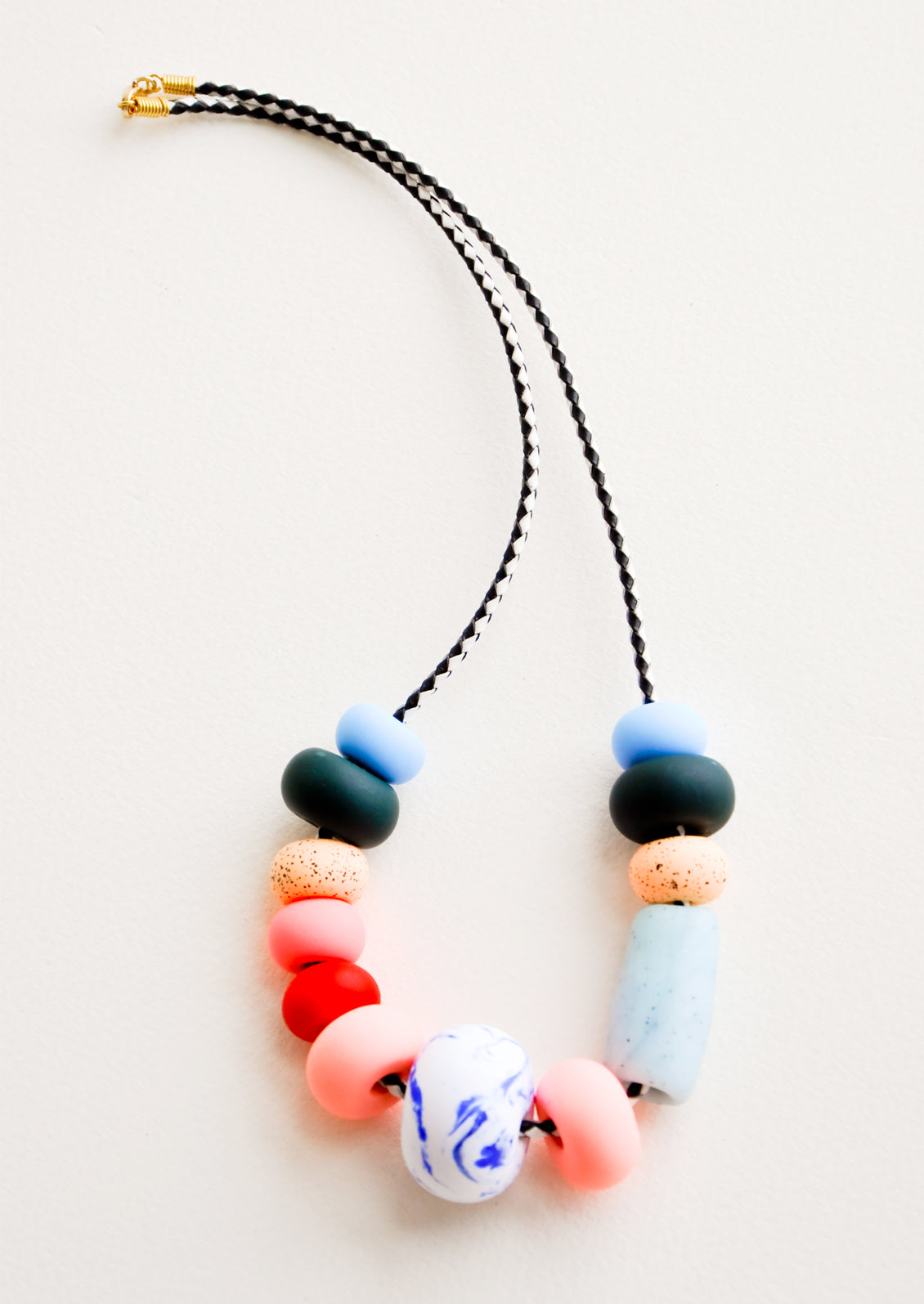 Kahlo Necklace in Big Bead [$72.00] - LEIF