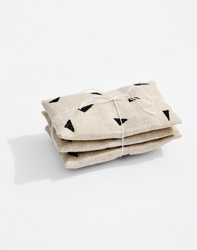 Lavender Linen Sachet Set in  - LEIF