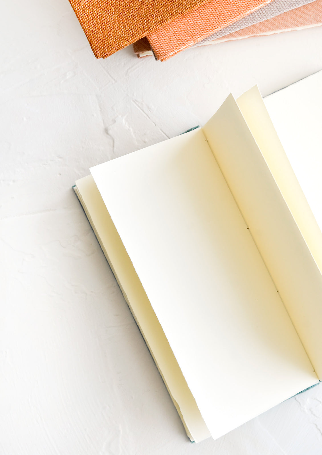 A small notebook with unlined pages.