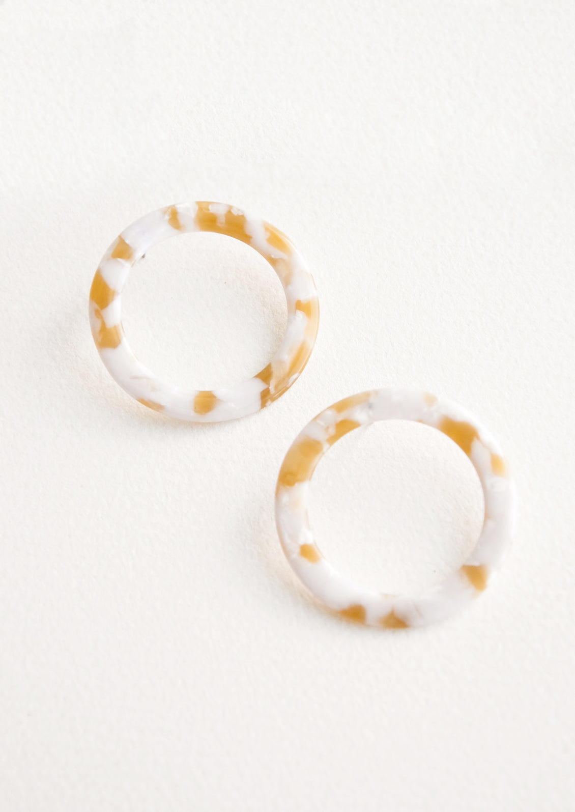 Isla Side Hoop Earrings in  - LEIF