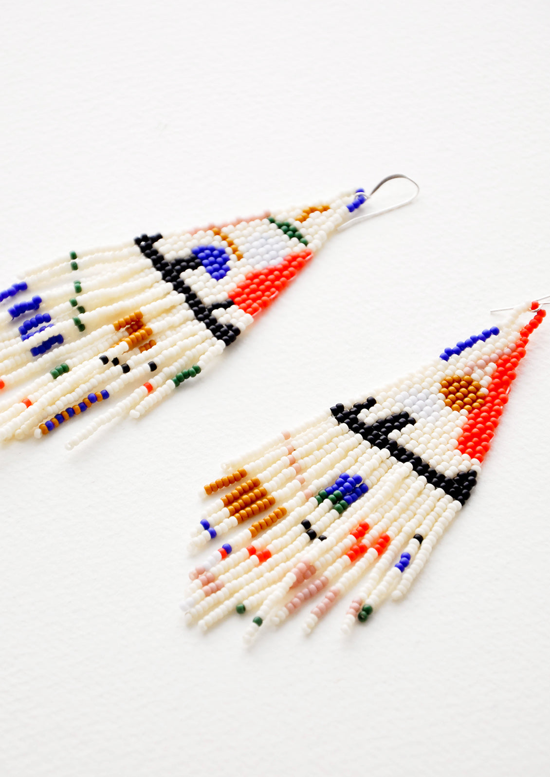 Marigold Beaded Earrings in  - LEIF
