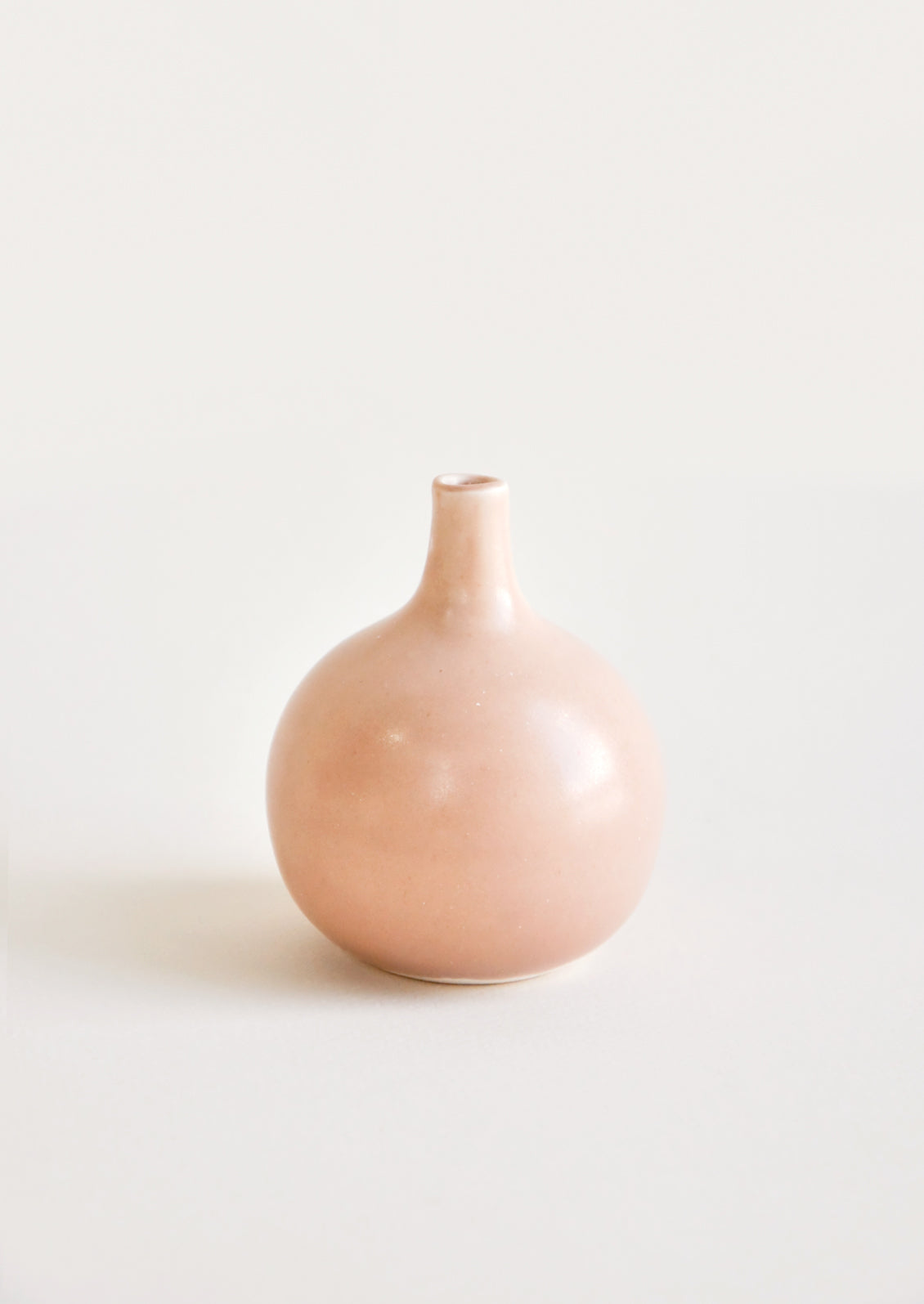 Gossamer Single Stem Vase in Suede - LEIF