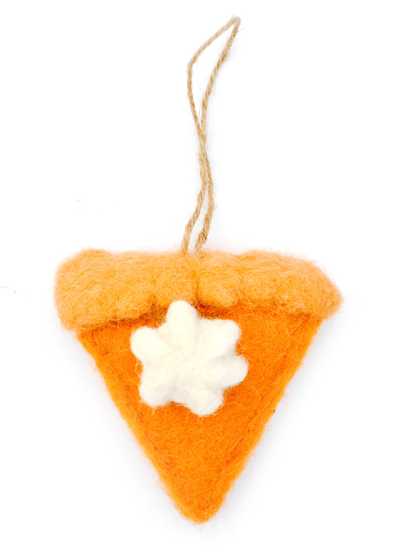 Pumpkin Pie Slice Ornament in  - LEIF