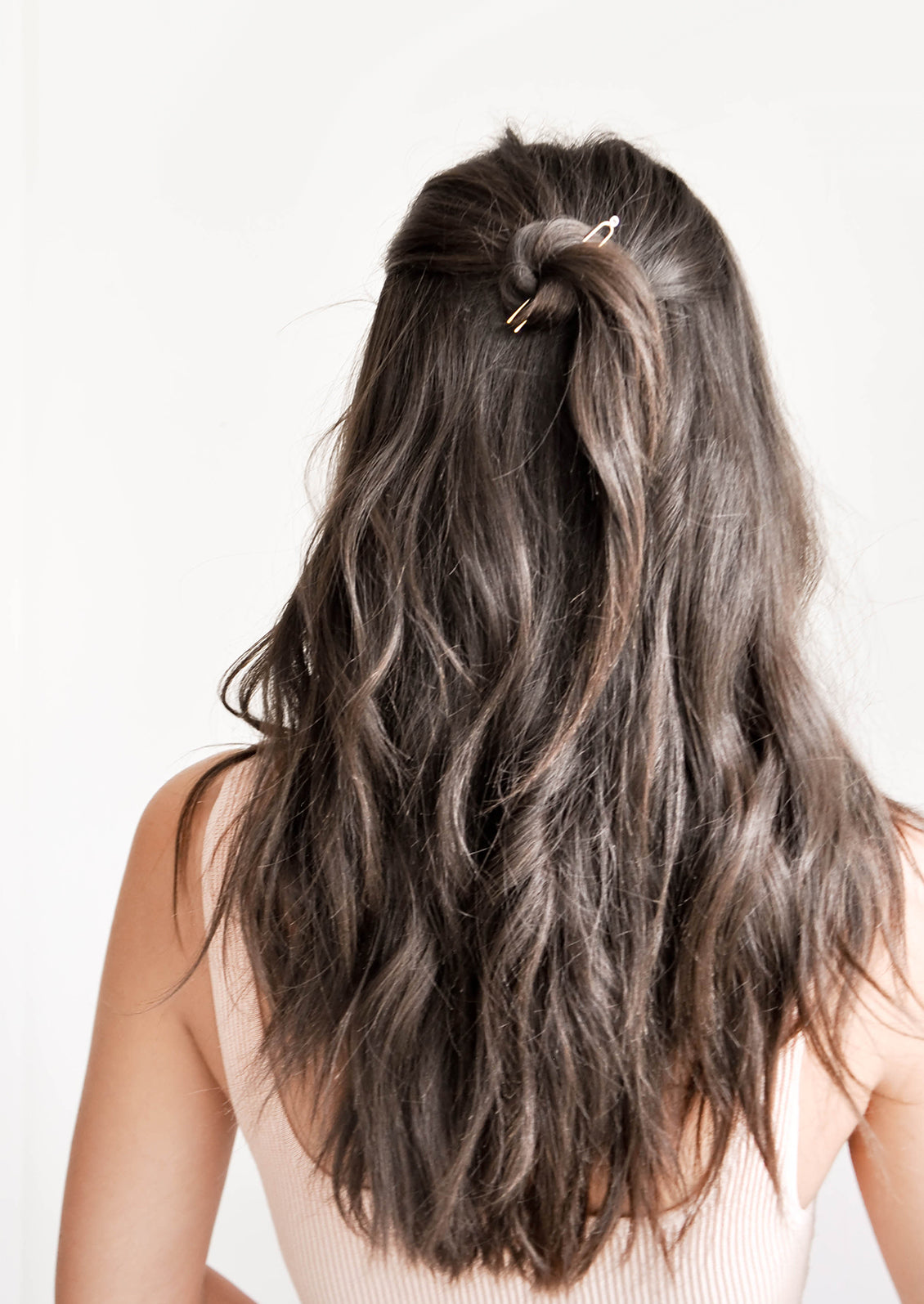 Two Tone Dot Hair Pin in  - LEIF